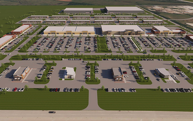 150 Acres for Spartan Creek Retail Development in Bixby, OK