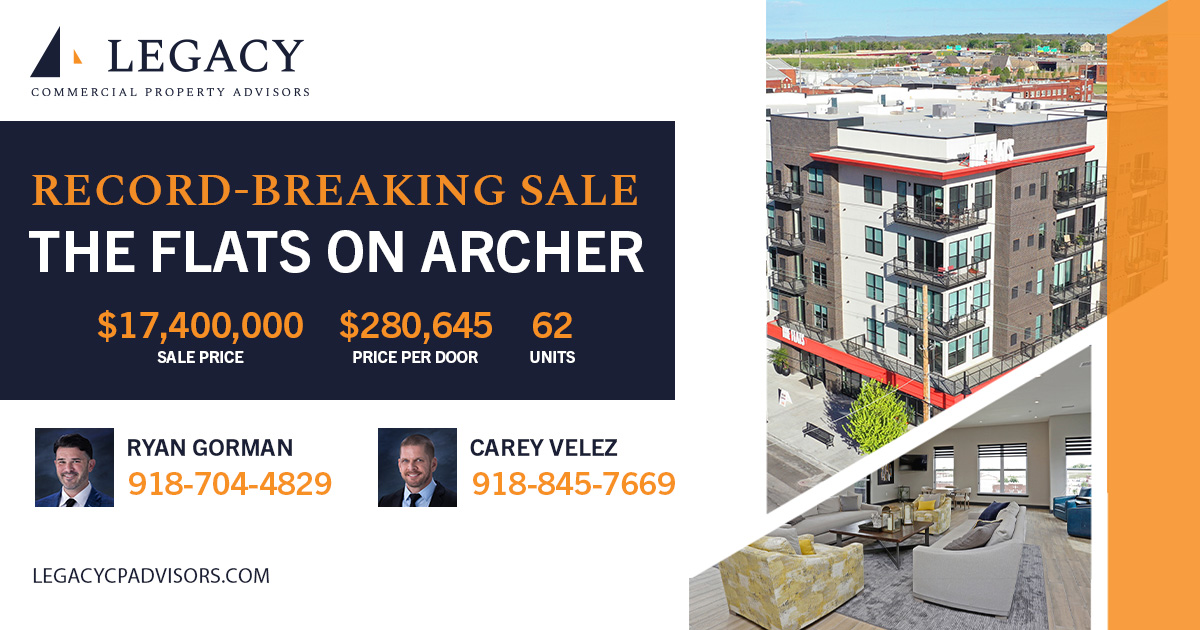 Record-breaking Oklahoma Multifamily Sale: The Flats on Archer